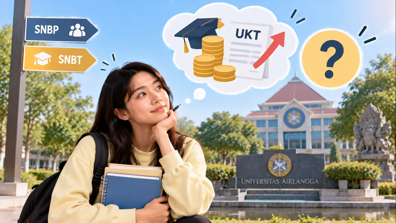 UKT Unair 2026/2027 Naik? Cek Biaya Kuliah Jalur SNBP dan SNBT