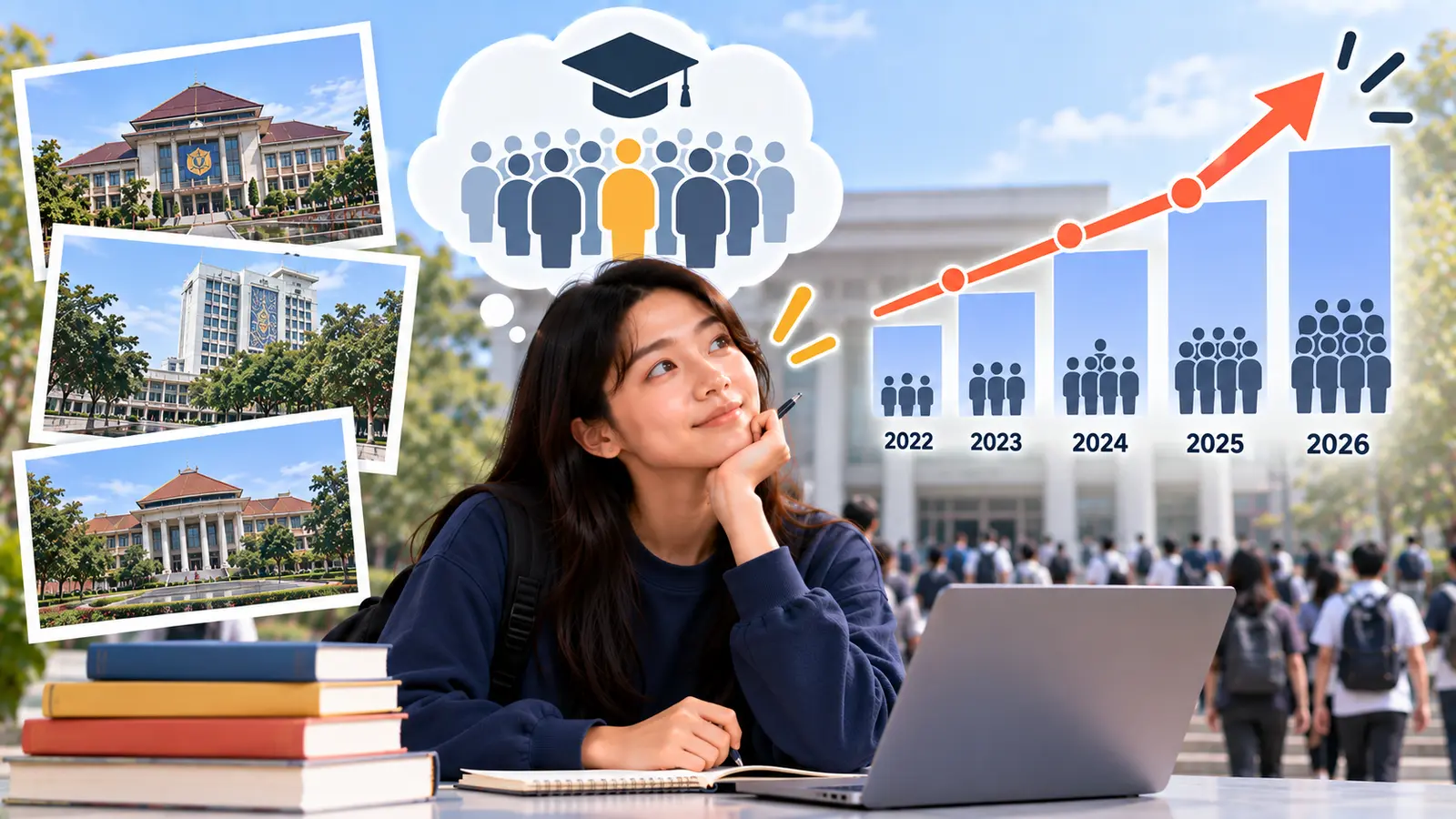 Seberapa Ketat Persaingan Masuk PTN Setiap Tahun? Coba Lihat Perubahan Datanya