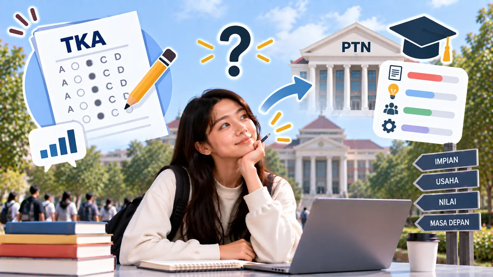 TKA dan Seleksi Masuk PTN: Seberapa Penting Nilai Akademik dalam Persaingan Masuk Kuliah?