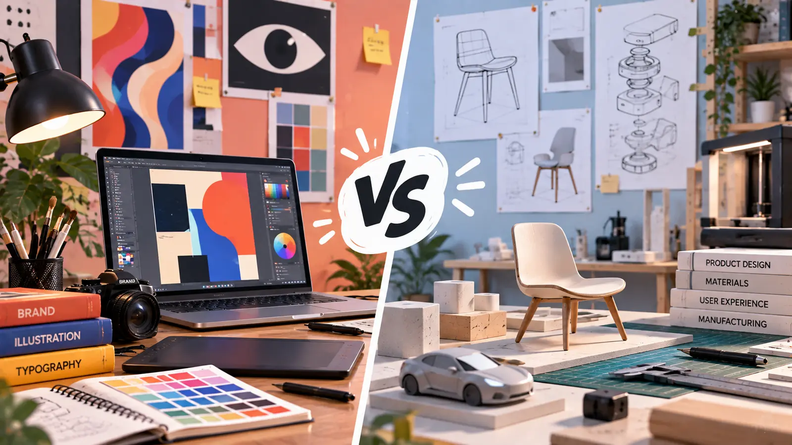 DKV vs Desain Produk: Apa Bedanya dan Mana yang Cocok Buat Kamu?