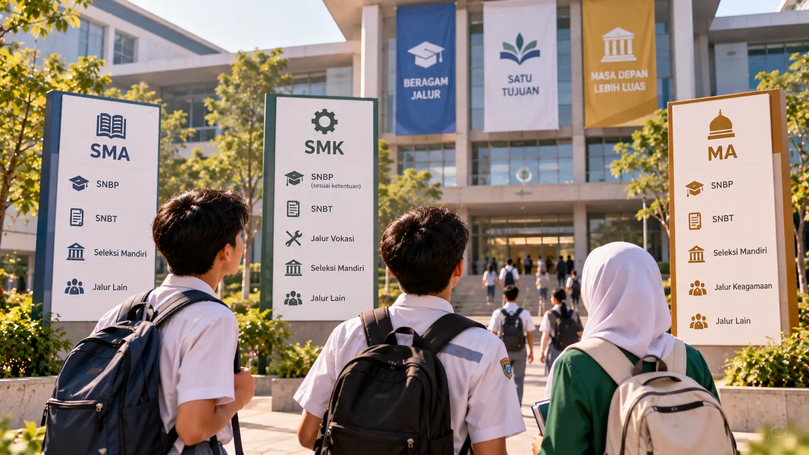 Kenapa Lulusan SMA, SMK, dan MA Bisa Memiliki Pilihan Jalur Kuliah yang Berbeda?
