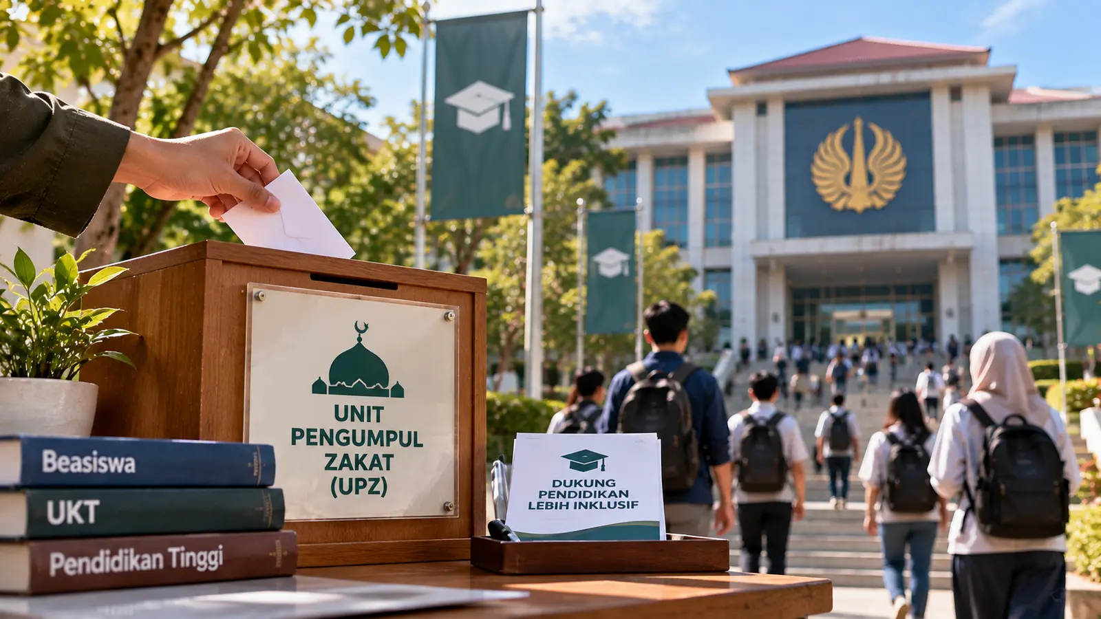 PTN Diminta Punya Unit Pengumpul Zakat, Dana Bisa Digunakan untuk Beasiswa dan UKT!