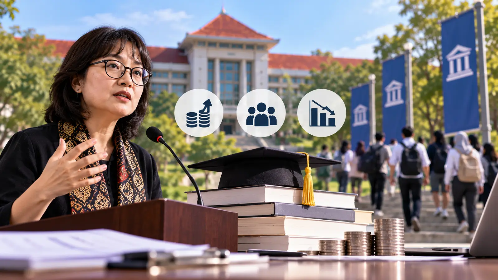 PTN Gratis Belum Tentu Mudah, Stella Christie Soroti 3 Tantangan Pendidikan Tinggi