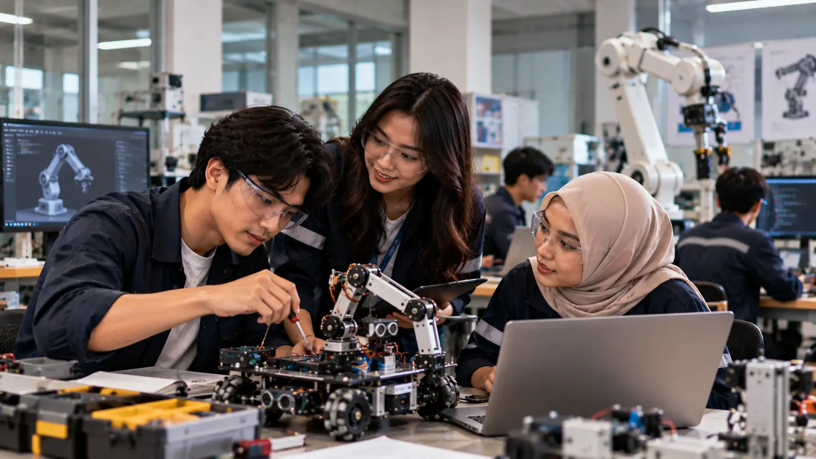 Mau Belajar Bikin Robot? Ini Jurusan Kuliah di Indonesia yang Mempelajari Robotika