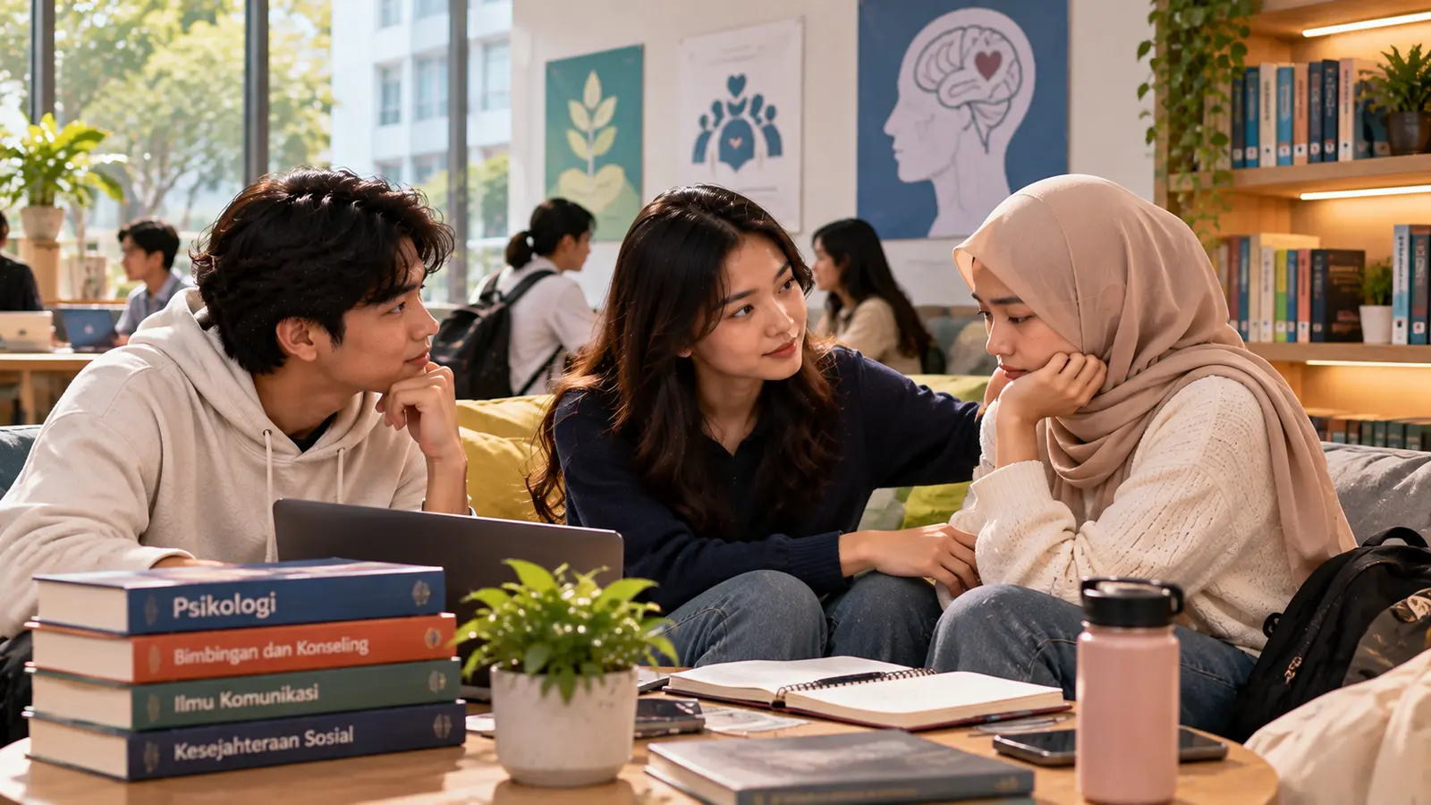 Suka Mendengarkan Curhatan Teman? Ini Jurusan Kuliah yang Bisa Kamu Pilih