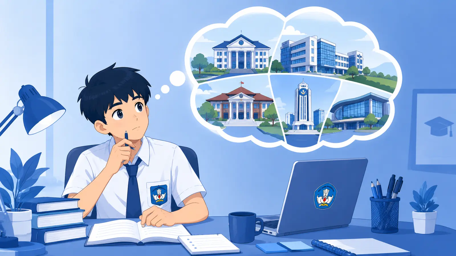 cara menyusun daftar ptn impian secara realistis