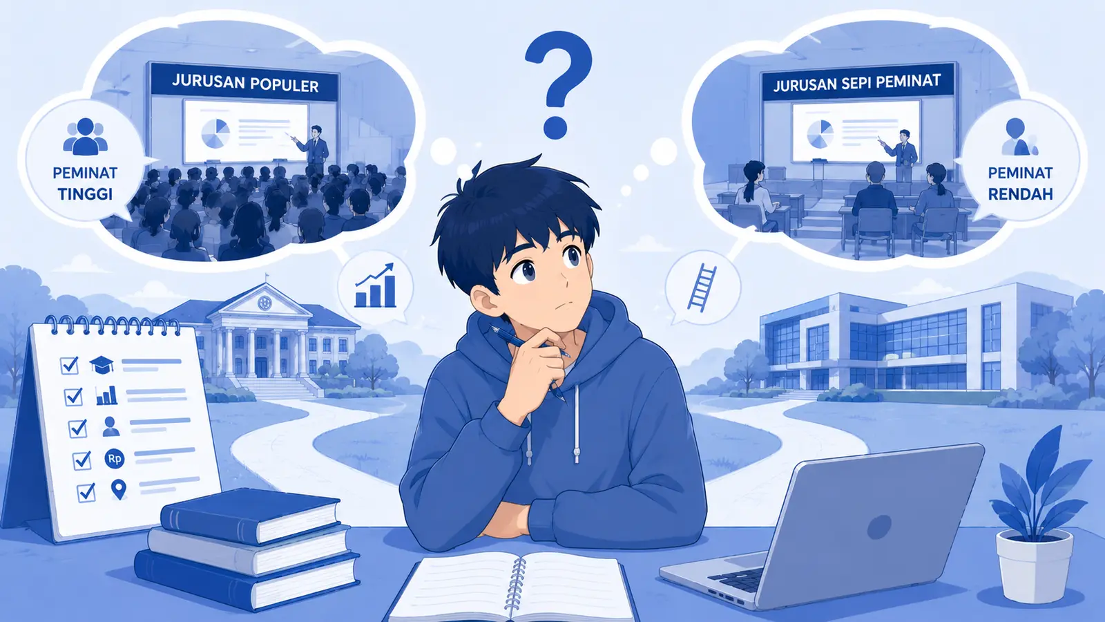 apakah jurusan sepi peminat selalu bisa ditembus?