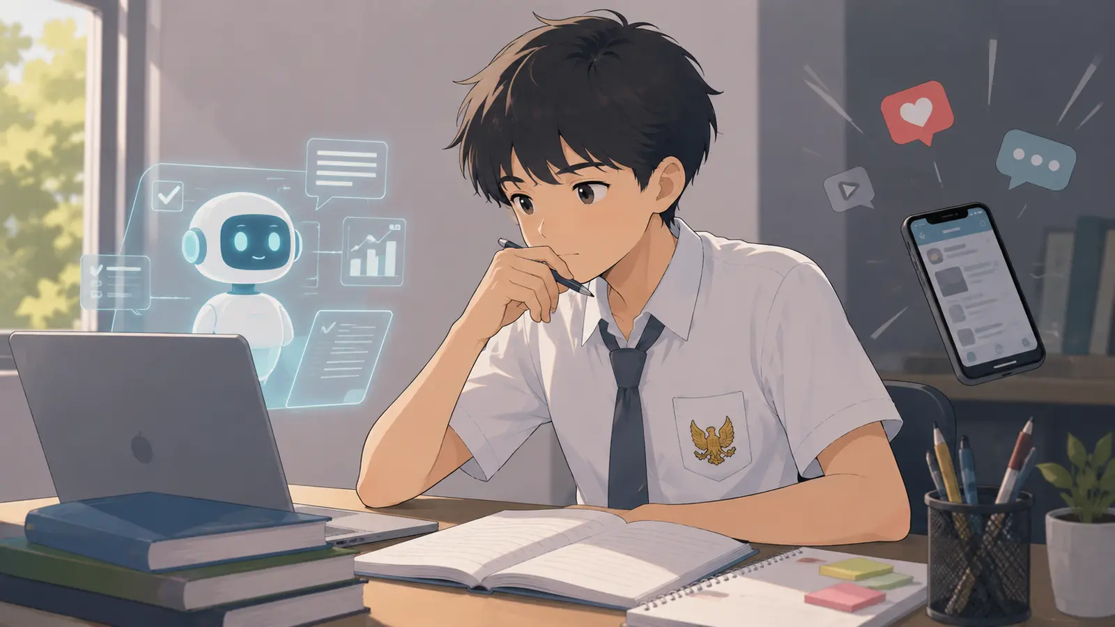 AI untuk Belajar: Membantu atau Justru Membuat Ketergantungan?