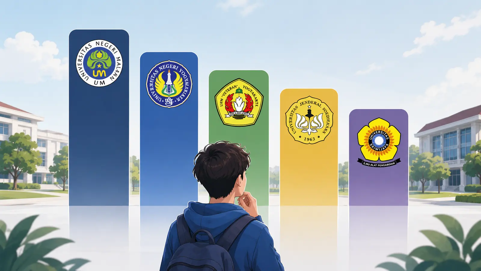 Ini Perbandingan Jumlah Lolos SNBP 2026 di 5 PTN