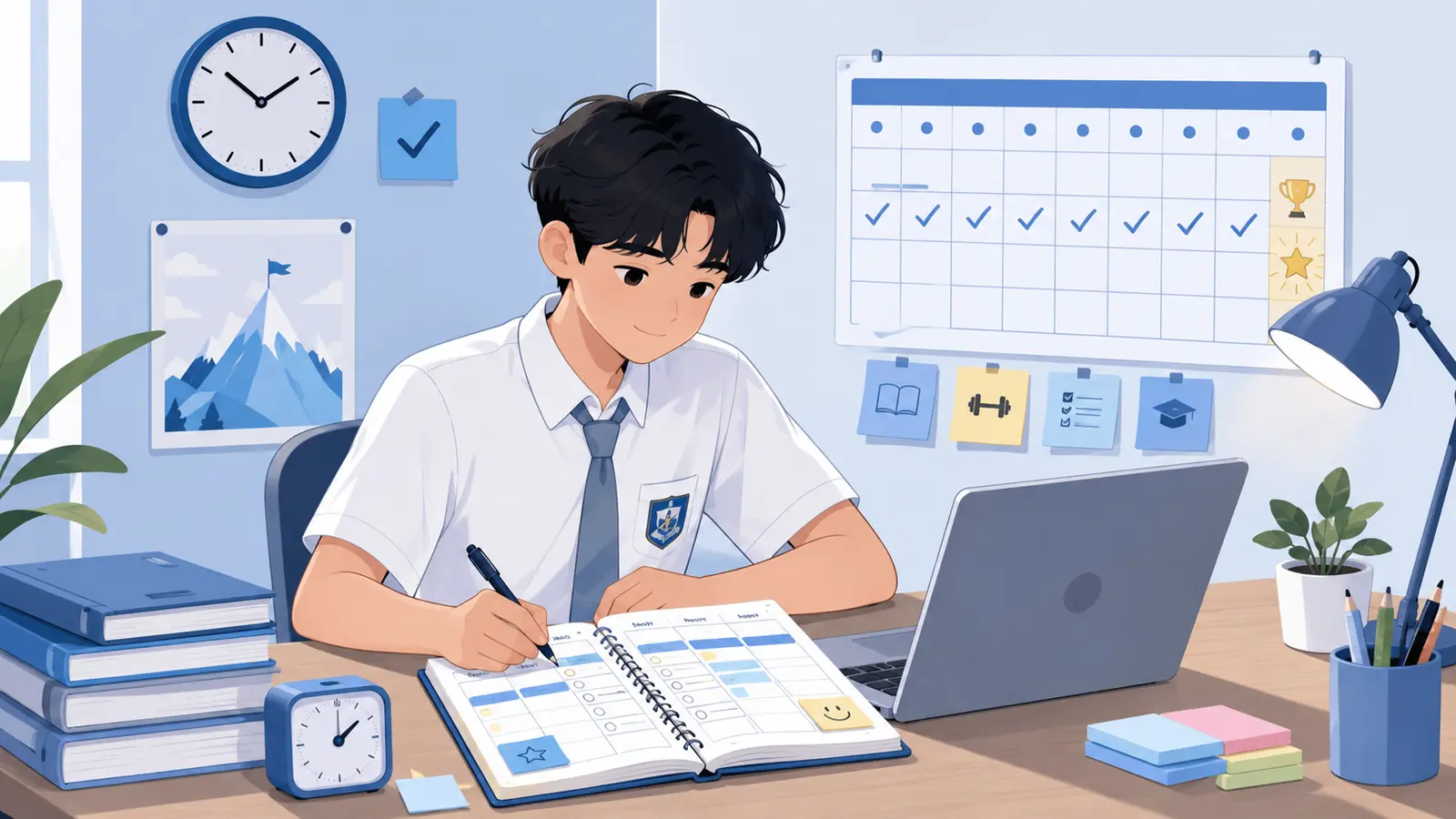 cara membuat jadwal belajar ptn yang konsisten sampai hari ujian